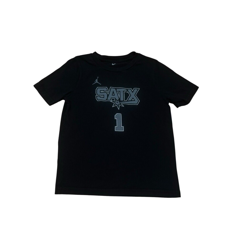Jordan Youth Large San Antonio Spurs Victor Wembanyama #1 T-Shirt